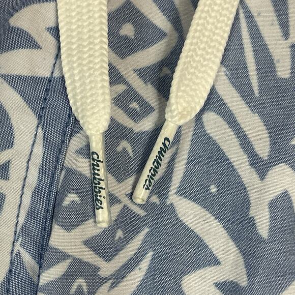 Chubbies‎ Swim Trunk Mens XXL Blue Pineapple Print Lined Drawstring Waist 5.5" - Picture 8 of 14